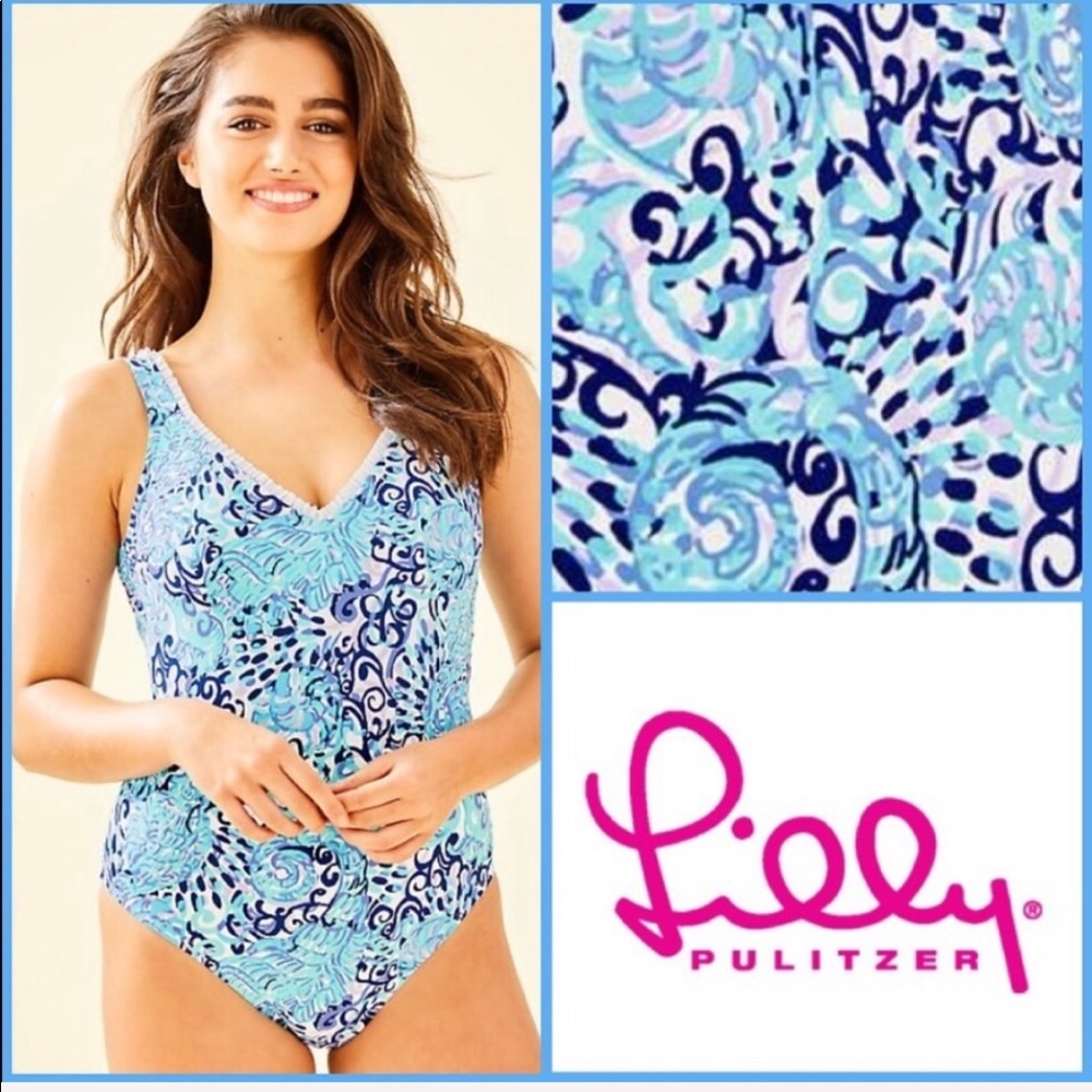 NWT Lilly Pulitzer Araza bathing suit - Picture 2 of 9